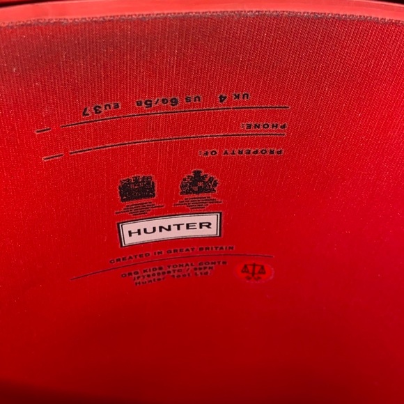 Pink Hunter boots, KIDS but can fit women! - Picture 6 of 8